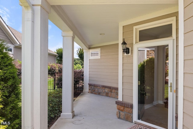 102 Mikaila Dr, Gibsonville, NC 27249 - view of porch