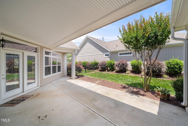 102 Mikaila Dr, Gibsonville, NC 27249 - view of patio