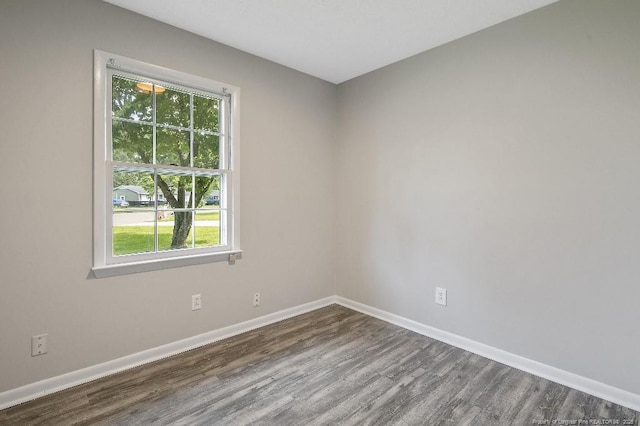 2304 Electra Rd, Fayetteville, NC 28304 - empty room with dark wood-type flooring