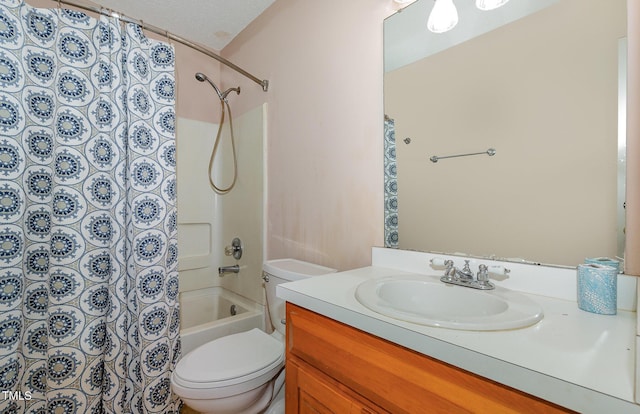 6408 Glen Brack Ct, Raleigh, NC 27603 - bathroom with vanity and shower / bath combo with shower curtain