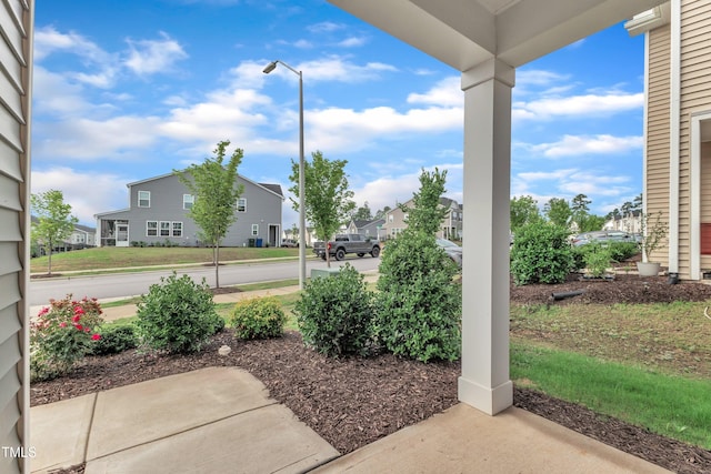 6549 Tremolo Trl, Raleigh, NC 27616 - view of patio with a residential view