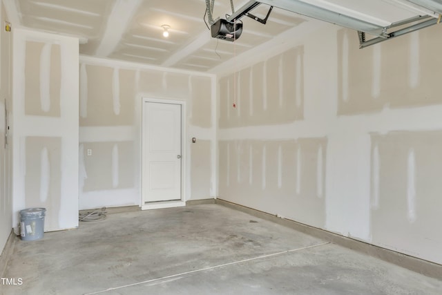 6549 Tremolo Trl, Raleigh, NC 27616 - garage with a garage door opener