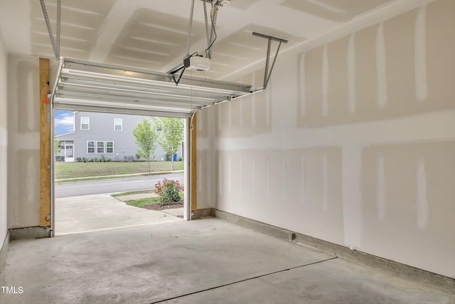 6549 Tremolo Trl, Raleigh, NC 27616 - garage featuring a garage door opener