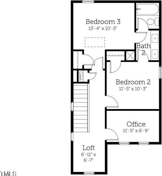 502 Yeowell Dr, Chapel Hill, NC 27514 - view of property floor plan