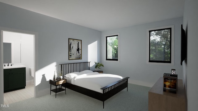 2344 Ballywater Lea Way, Wake Forest, NC 27587 - bedroom featuring light carpet