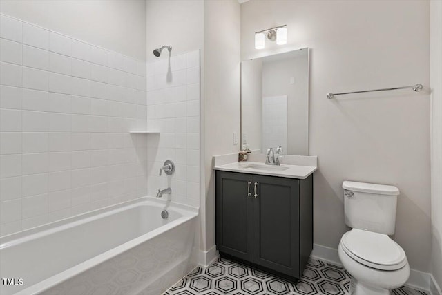 11548 Helmond Way # 104, Raleigh, NC 27617 - full bath with vanity, tub / shower combination, and tile patterned flooring
