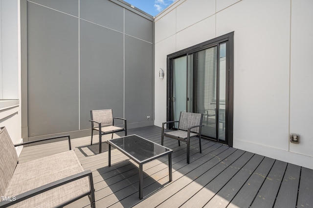 1106 Nova St, Durham, NC 27713 - deck with an outdoor living space