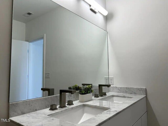 1106 Nova St, Durham, NC 27713 - full bath with double vanity