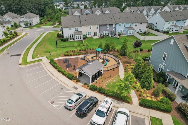 3194 Retama Run, New Hill, NC 27562 - aerial view of residential area