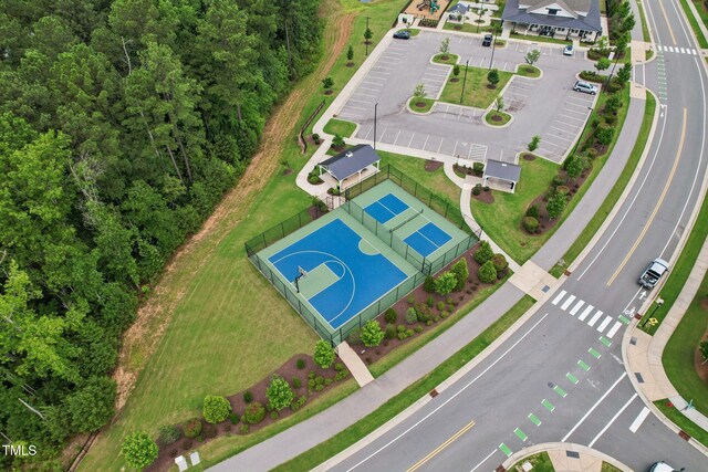 3194 Retama Run, New Hill, NC 27562 - drone / aerial view