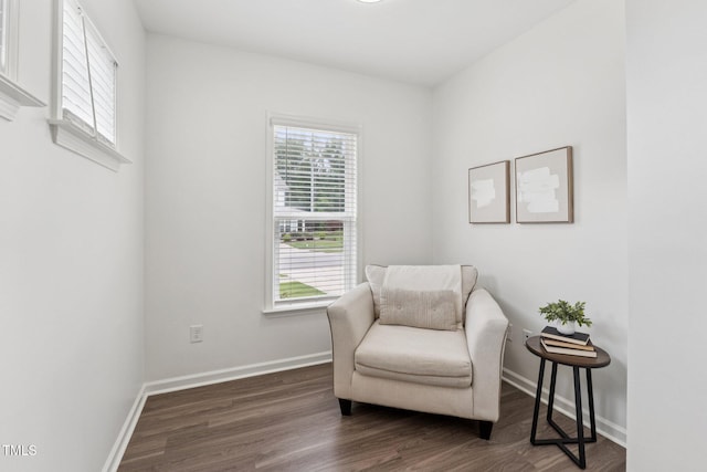 3194 Retama Run, New Hill, NC 27562 - living area with healthy amount of natural light and dark wood-type flooring