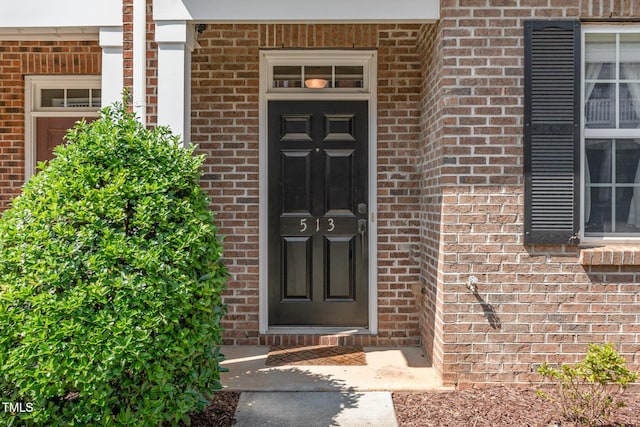 513 Dragby Ln, Raleigh, NC 27603 - entrance to property with brick siding