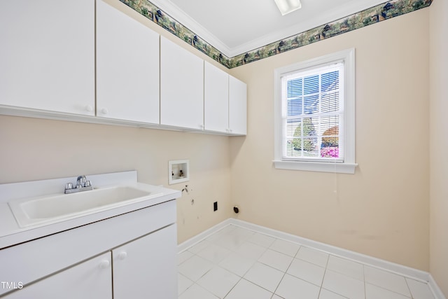 306 Neuse Ridge Dr, Clayton, NC 27527 - laundry area with cabinet space and hookup for a washing machine