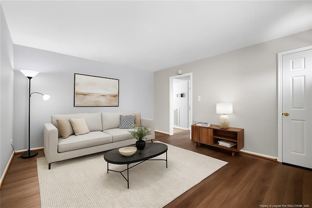 325 Hamilton St, Fayetteville, NC 28301 - living room with wood finished floors and baseboards