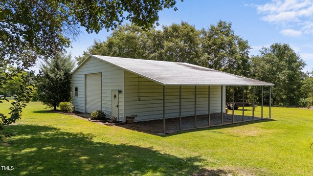 12082 NC-42, Fuquay Varina, NC 27526 - view of outdoor structure with a carport