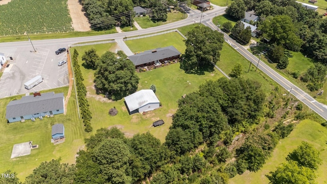 12082 NC-42, Fuquay Varina, NC 27526 - drone / aerial view of a tree filled landscape