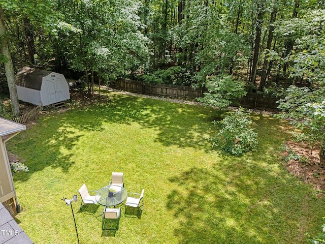 3007 Appling Way, Durham, NC 27703 - fenced backyard with a shed