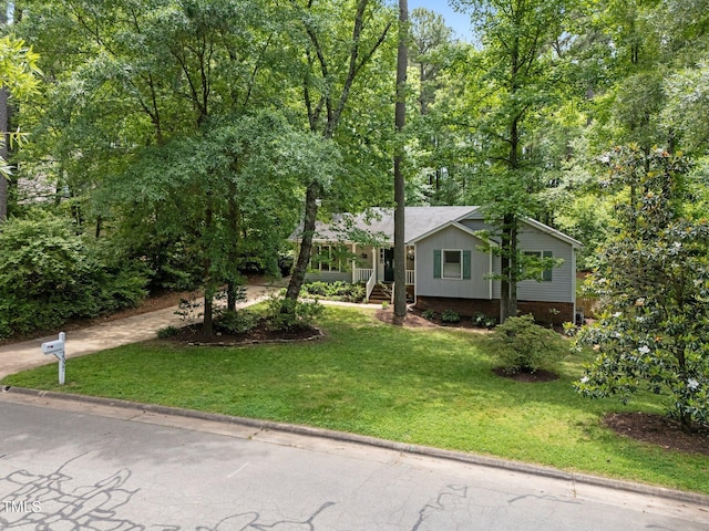 3007 Appling Way, Durham, NC 27703 - view of front of home with a front yard