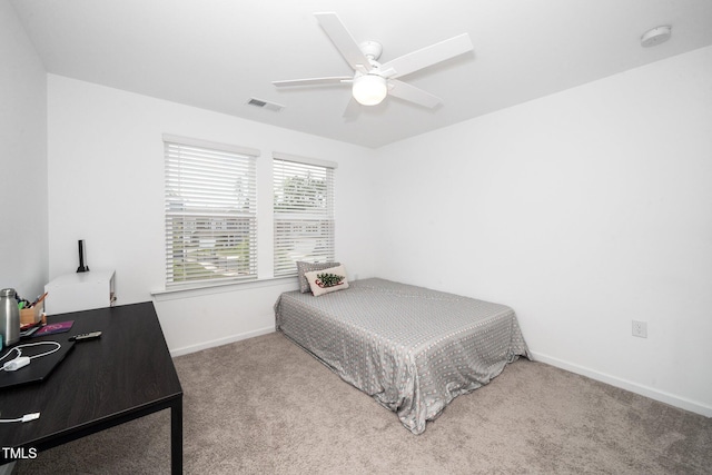 937 Baldwin Ridge Rd, Apex, NC 27523 - carpeted bedroom featuring baseboards and ceiling fan