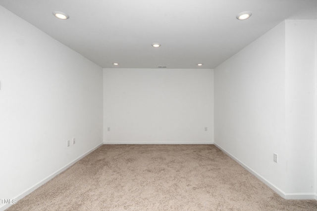 937 Baldwin Ridge Rd, Apex, NC 27523 - spare room featuring recessed lighting and carpet floors