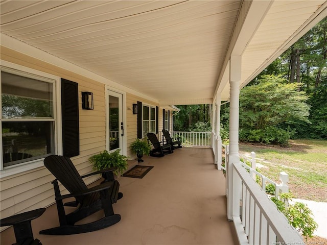 1554 Locklear Rd, Pembroke, NC 28372 - view of porch