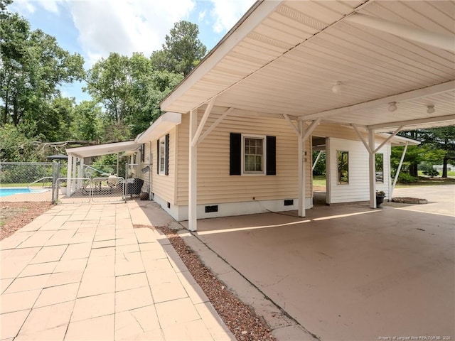 1554 Locklear Rd, Pembroke, NC 28372 - view of patio