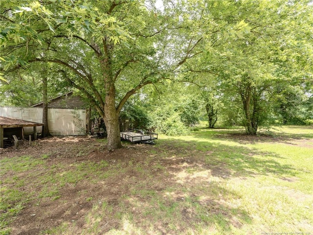 1554 Locklear Rd, Pembroke, NC 28372 - view of yard