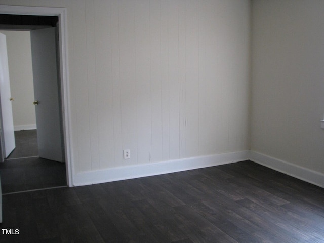 3514 S Alston Ave, Durham, NC 27713 - spare room with dark wood-style flooring
