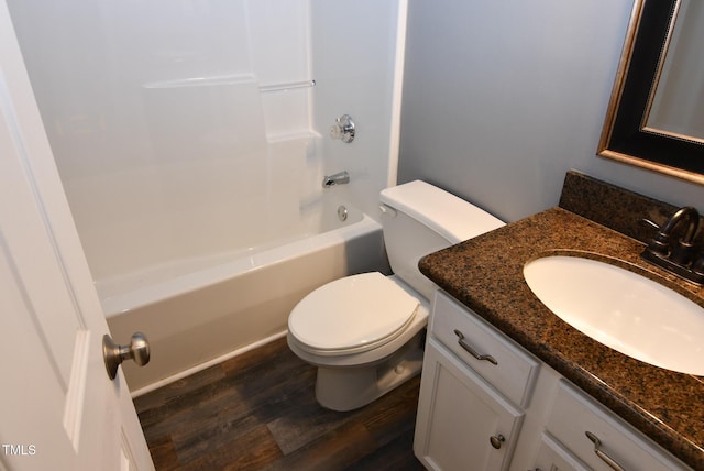 3209 Leebrook Rd, Raleigh, NC 27616 - bathroom featuring vanity, wood finished floors, and bathtub / shower combination