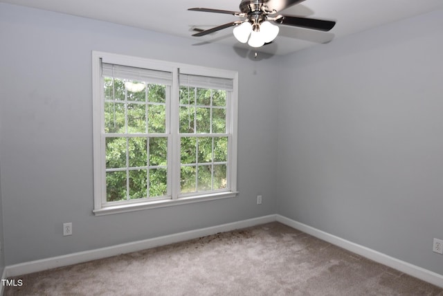 3209 Leebrook Rd, Raleigh, NC 27616 - carpeted empty room featuring healthy amount of natural light and a ceiling fan