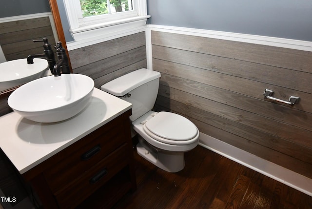 3209 Leebrook Rd, Raleigh, NC 27616 - bathroom featuring vanity and wood finished floors
