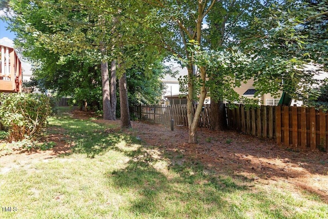 3921 Robins Nest Ln, Wake Forest, NC 27587 - view of fenced backyard