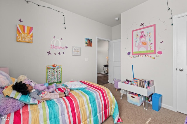 2730 Spring Valley Dr, Creedmoor, NC 27522 - bedroom featuring carpet and baseboards