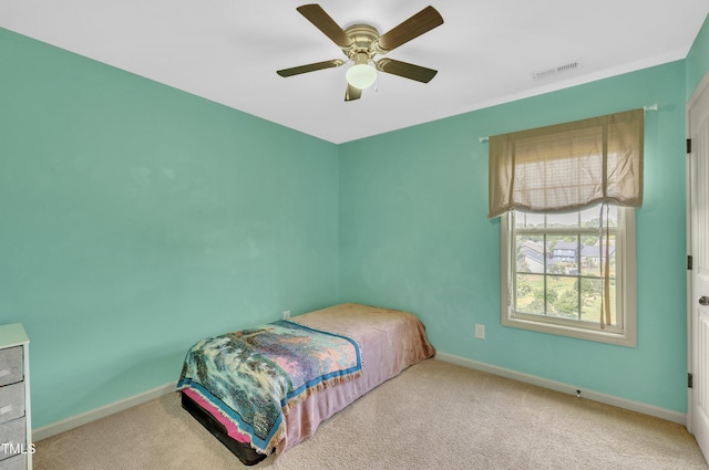 48 Manito Pl, Clayton, NC 27520 - bedroom with carpet and ceiling fan