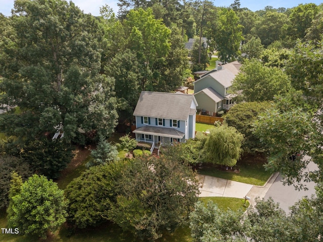 112 Autumn Ridge Dr, Knightdale, NC 27545 - view from above of property