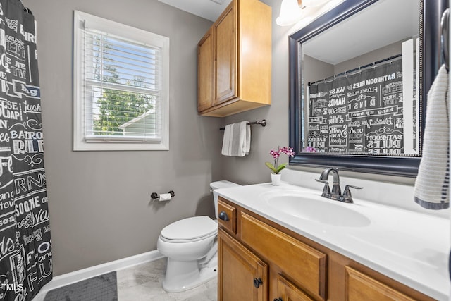112 Autumn Ridge Dr, Knightdale, NC 27545 - full bath featuring vanity and marble look tile flooring