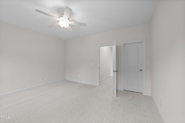 543 Allessandra Dr, Clayton, NC 27527 - spare room featuring light colored carpet and a ceiling fan