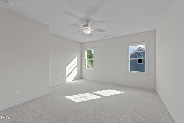 543 Allessandra Dr, Clayton, NC 27527 - carpeted empty room featuring baseboards and a ceiling fan