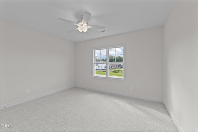 543 Allessandra Dr, Clayton, NC 27527 - unfurnished room with light colored carpet and a ceiling fan