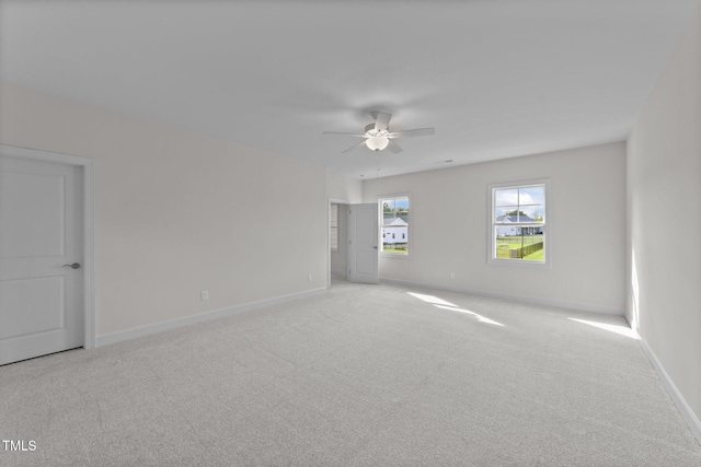 543 Allessandra Dr, Clayton, NC 27527 - carpeted spare room featuring a ceiling fan and baseboards