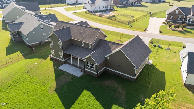 543 Allessandra Dr, Clayton, NC 27527 - aerial perspective of suburban area