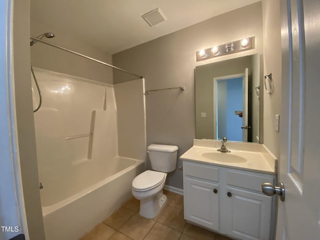 545 Writers Way, Morrisville, NC 27560 - bathroom with tile patterned floors, vanity, and bathtub / shower combination
