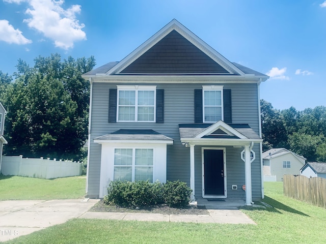 5908 Abbington Way, Raleigh, NC 27610 - view of traditional-style home