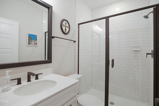 2055 Eva Pearl Dr, Apex, NC 27502 - full bath featuring a shower stall and vanity