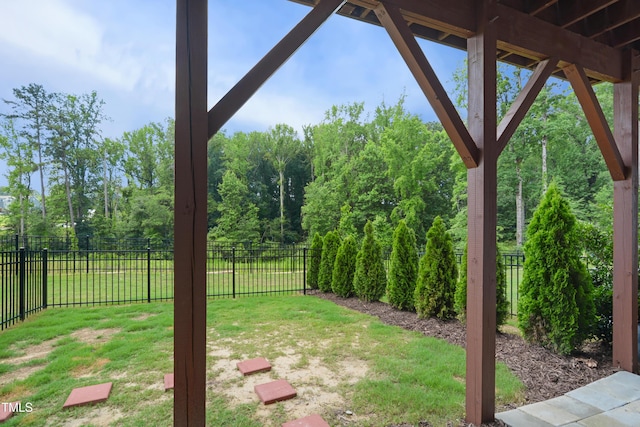 2055 Eva Pearl Dr, Apex, NC 27502 - view of fenced backyard