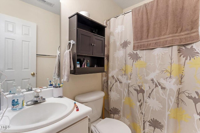 5104 Parkerwood Dr, Knightdale, NC 27545 - bathroom featuring vanity and curtained shower