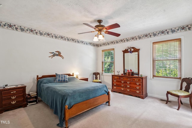 815 La Quinta Ln, Hope Mills, NC 28348 - bedroom featuring carpet floors and a ceiling fan