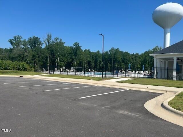 703 Corvette View Knl, Wendell, NC 27591 - view of uncovered parking lot