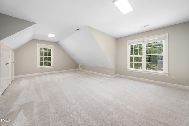 3811 Cottonwood Dr, Durham, NC 27705 - bonus room with vaulted ceiling and carpet floors