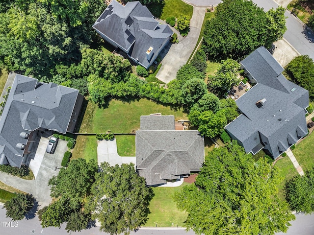 3811 Cottonwood Dr, Durham, NC 27705 - aerial perspective of suburban area